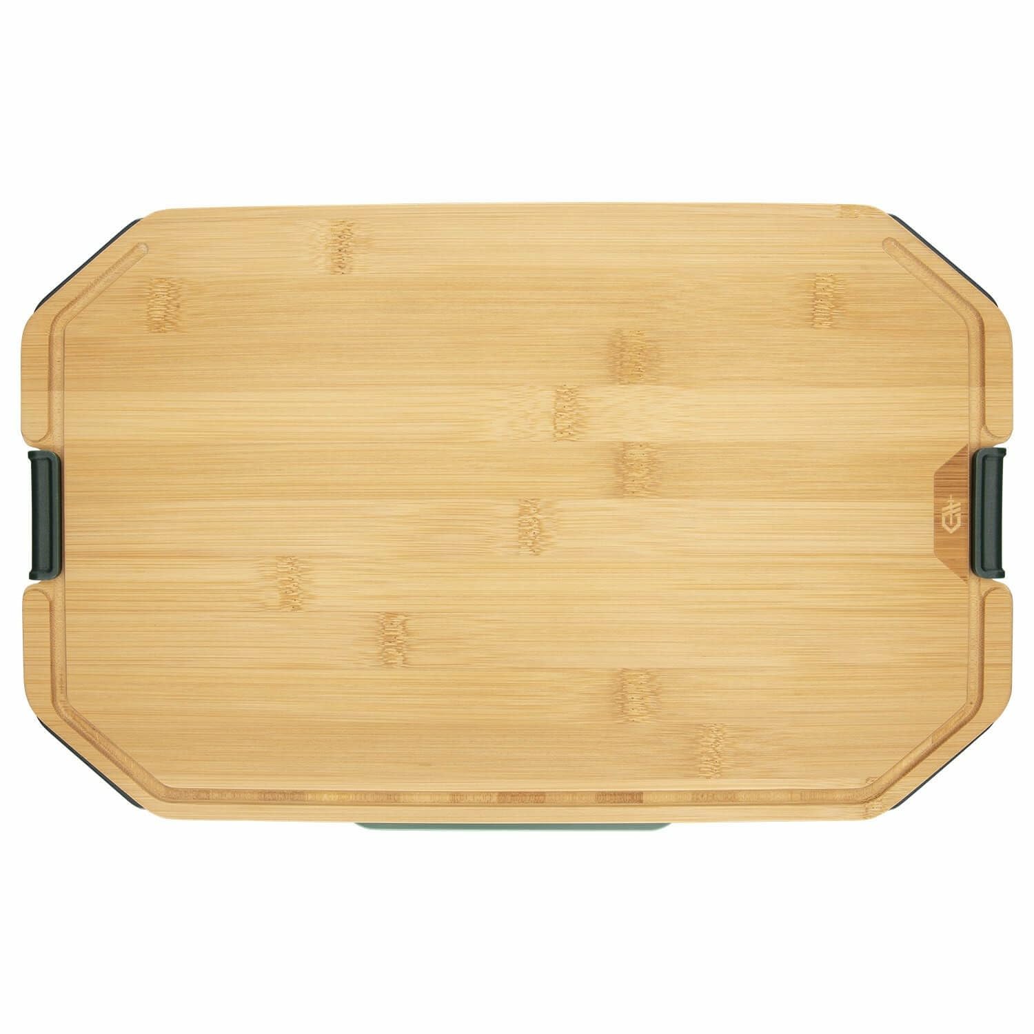 Gerber bamboo board close-up showing smooth grain for blade protection