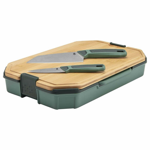 Gerber front packaging showing complete ComplEAT kit and organized layout