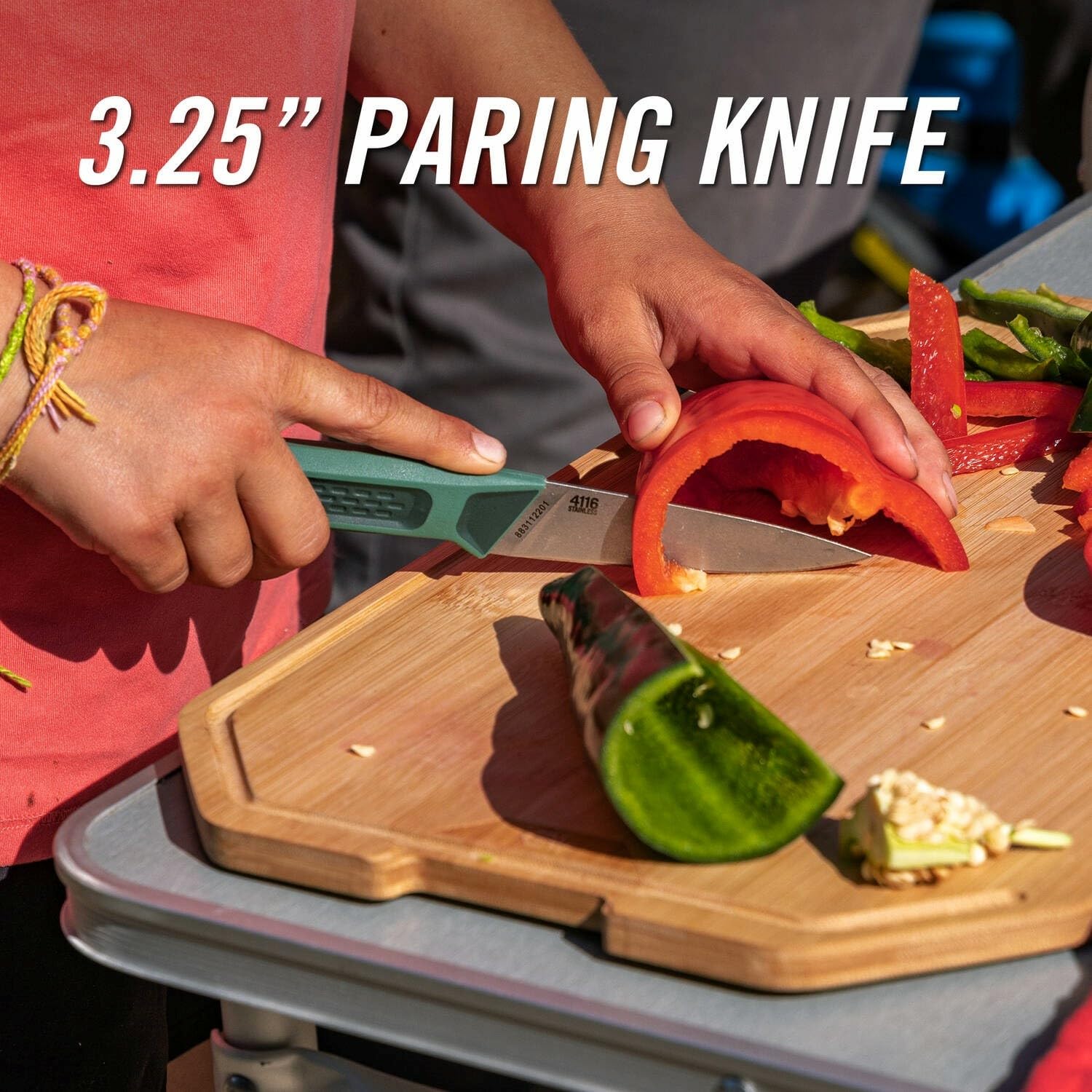 Gerber nested set showing knives and boards securely stored together