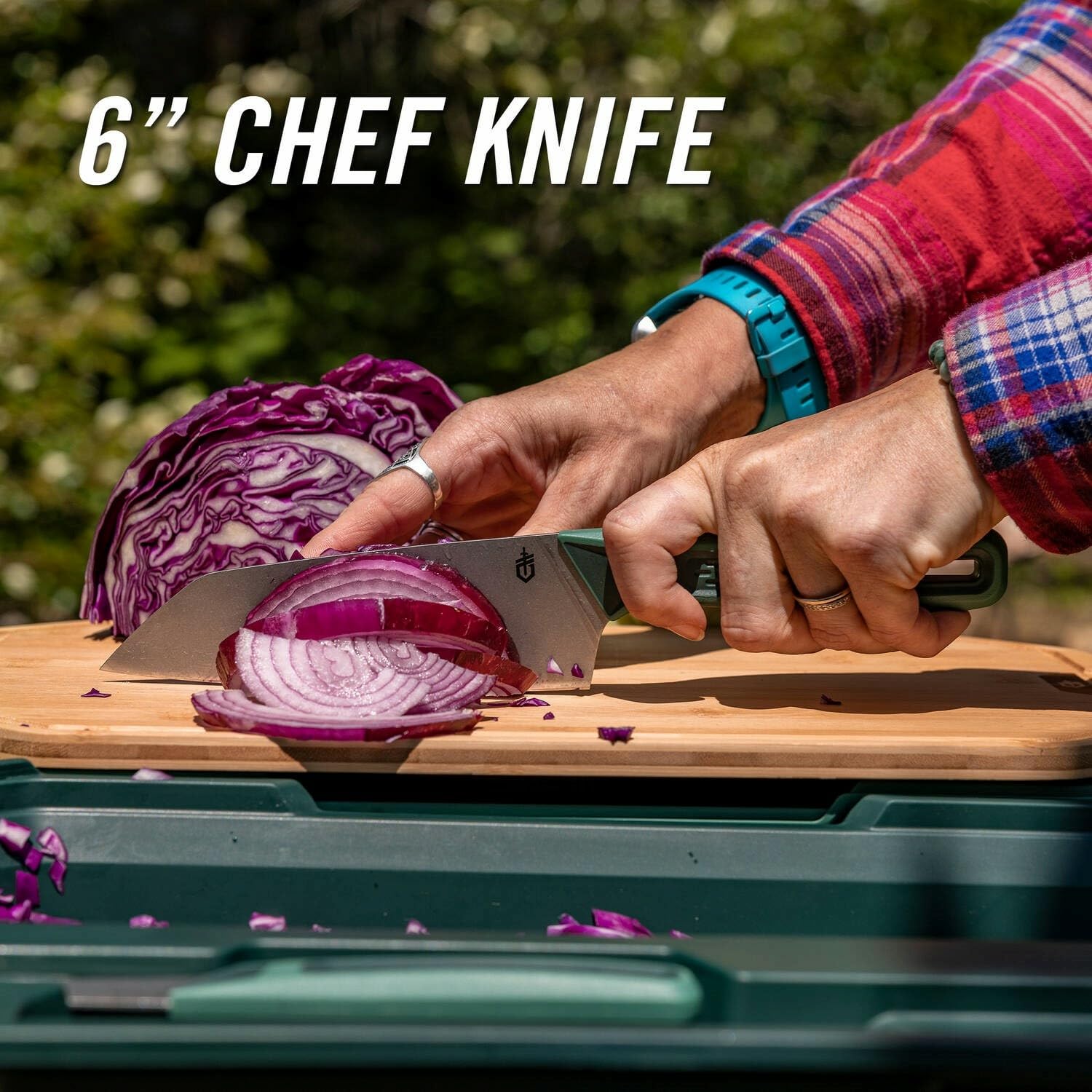 Gerber paring knife detail highlighting compact size for precision tasks