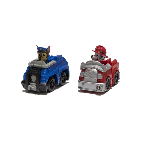 Gertmenian included Chase and Marshall cars displayed to boost imaginative vehicle play