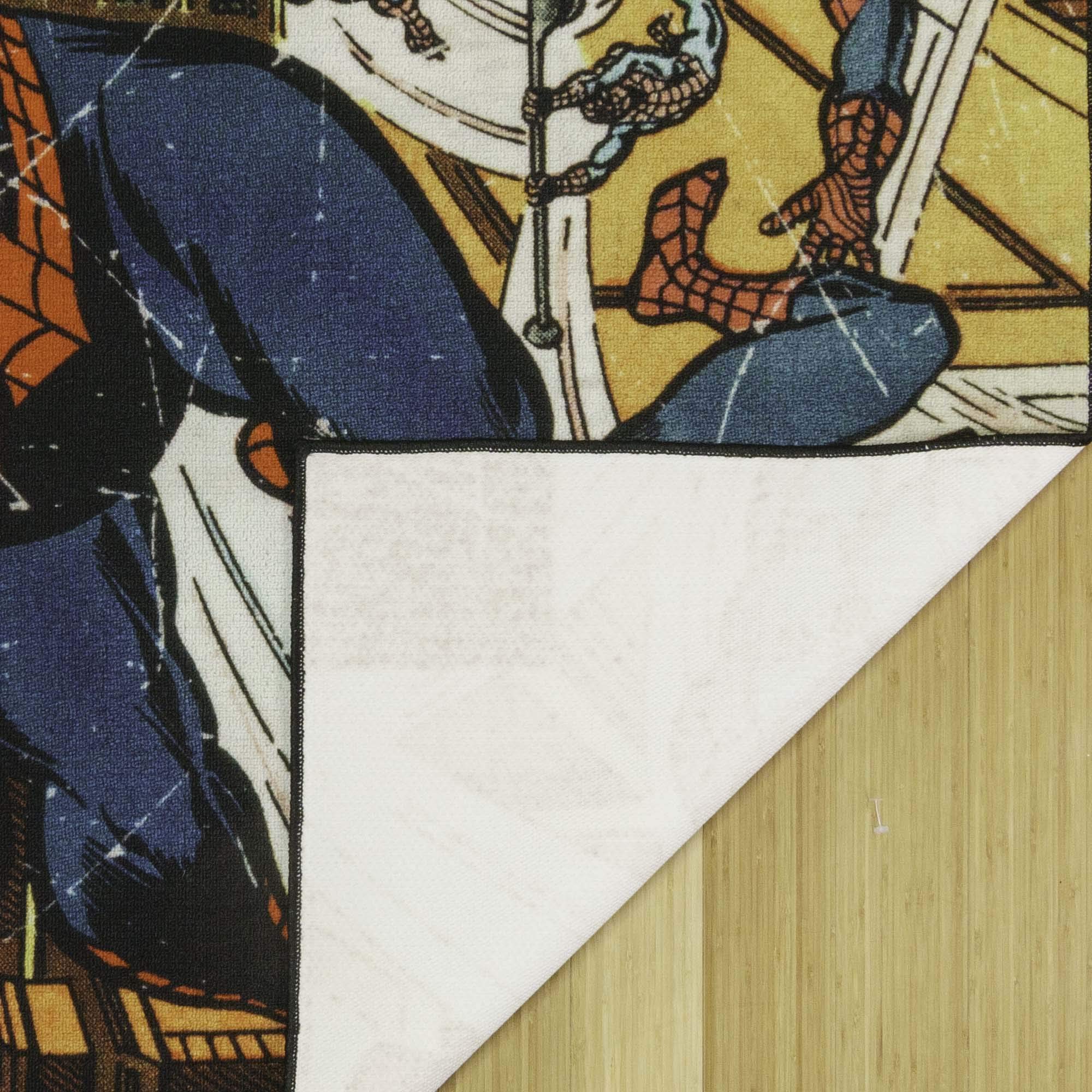 Gertmenian gel foam backing view illustrating non-slip stability on hard floors