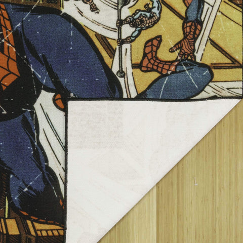 Gertmenian gel foam backing view illustrating non-slip stability on hard floors