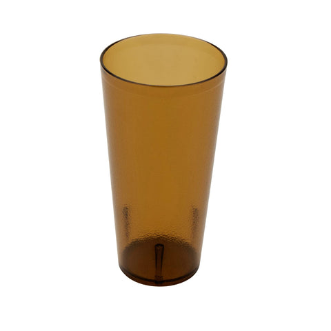 GET amber 16 oz tumbler front view showing durable design and classic look