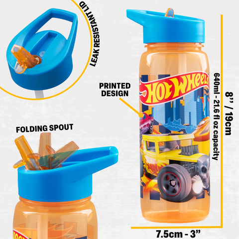 Get Trend Hot Wheels kit in a child's backpack showing portability and everyday use
