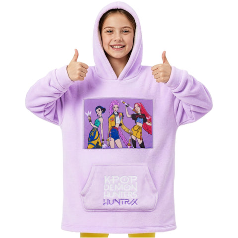 Get Trend Huntrix front view showing characters and cozy style for fans