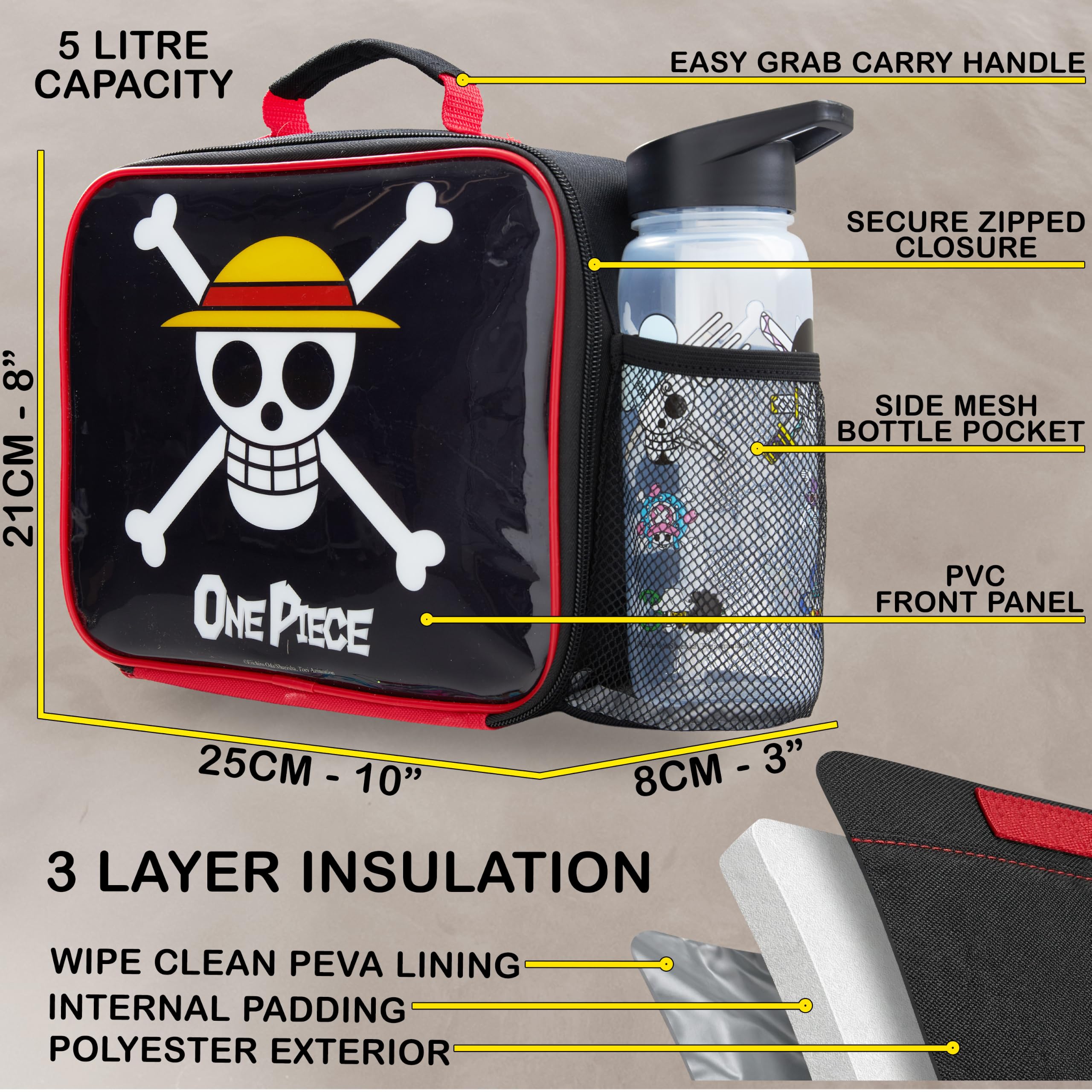 Get Trend One Piece insulated interior view showing PEVA lining and cooling benefit