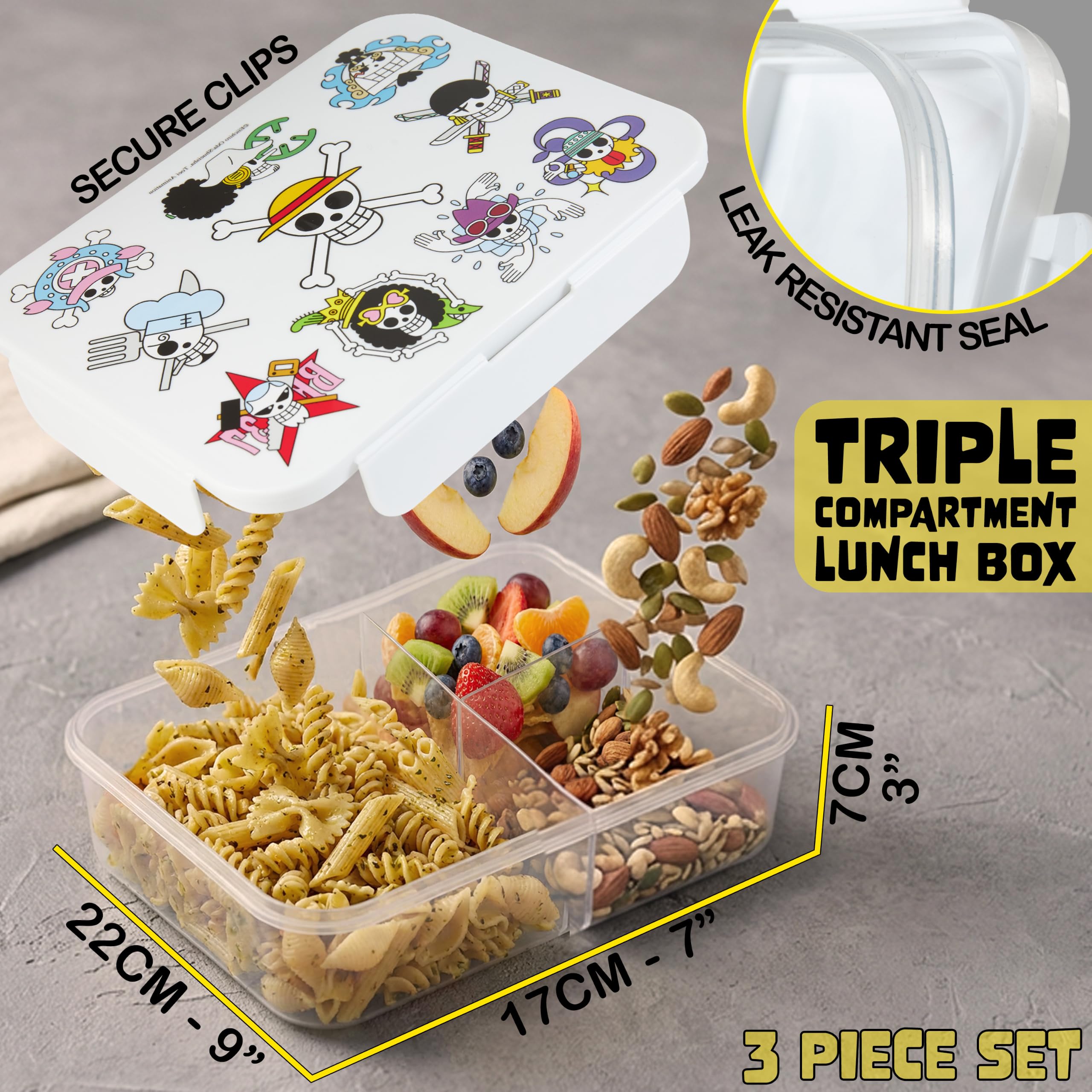Get Trend One Piece size comparison next to a notebook showing scale and storage benefit