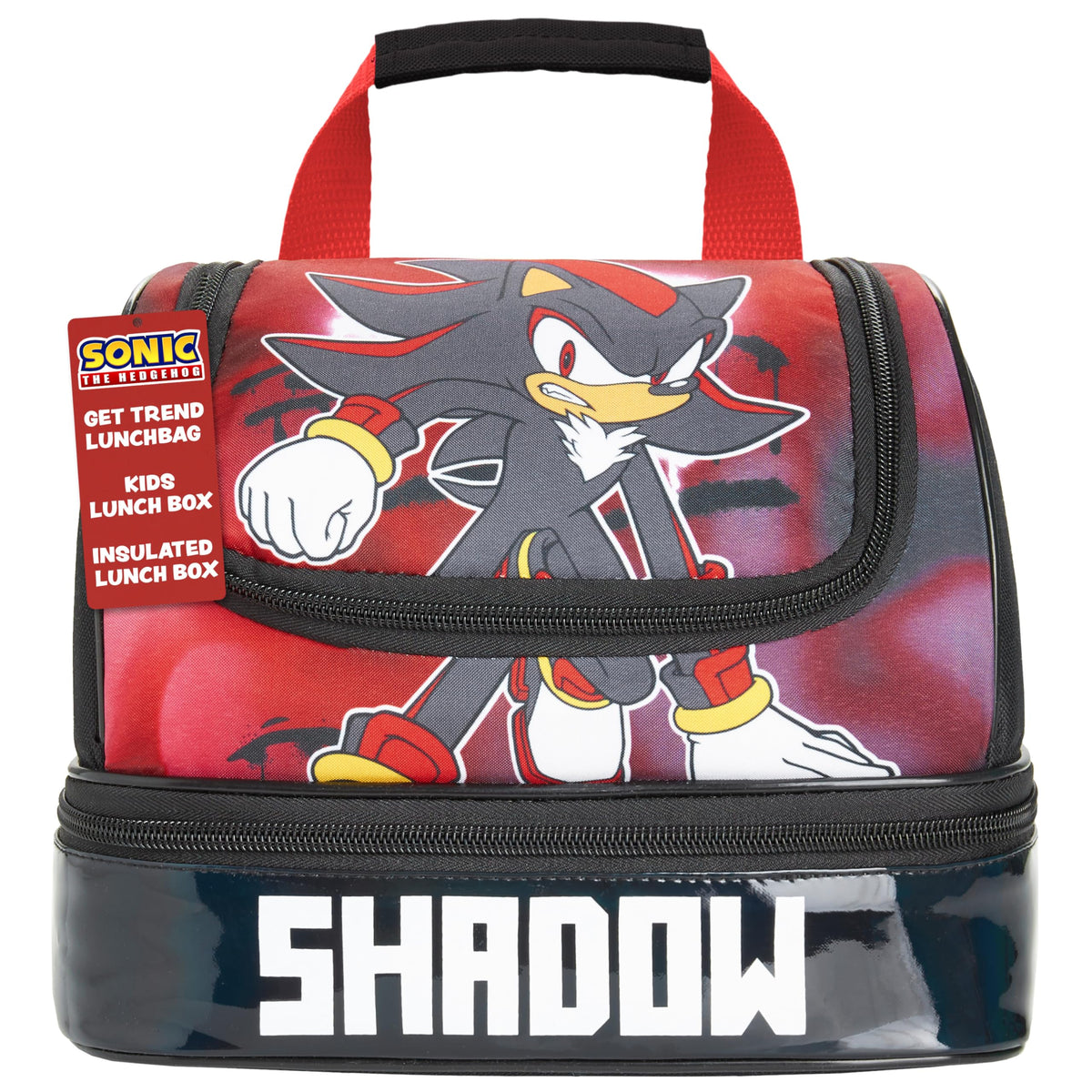 Get Trend bag front view showing Shadow design and organized appeal