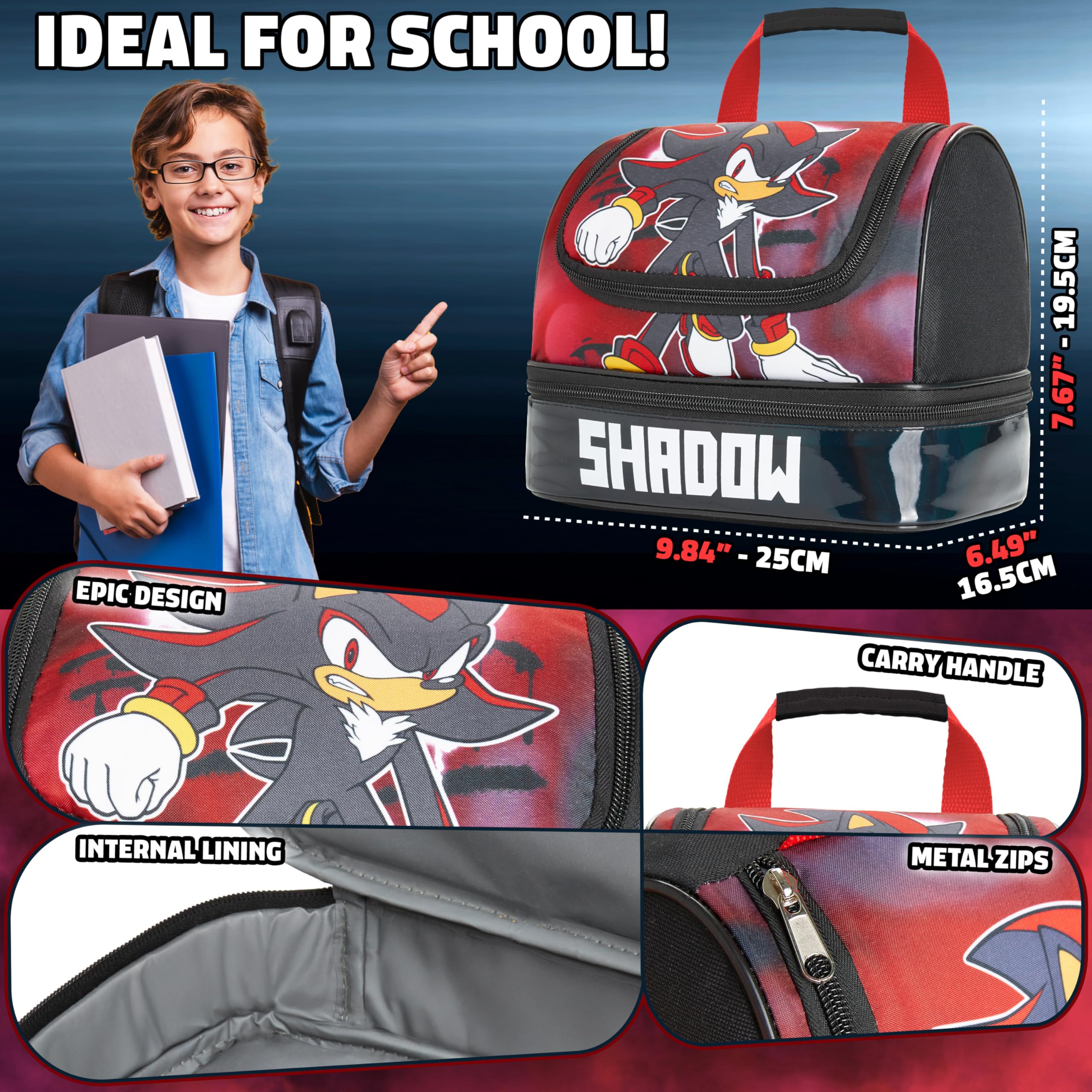 Get Trend lunch bag in school setting showing daily use convenience