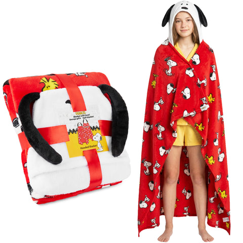 Get Trend Snoopy front view showing red character design and cozy coverage