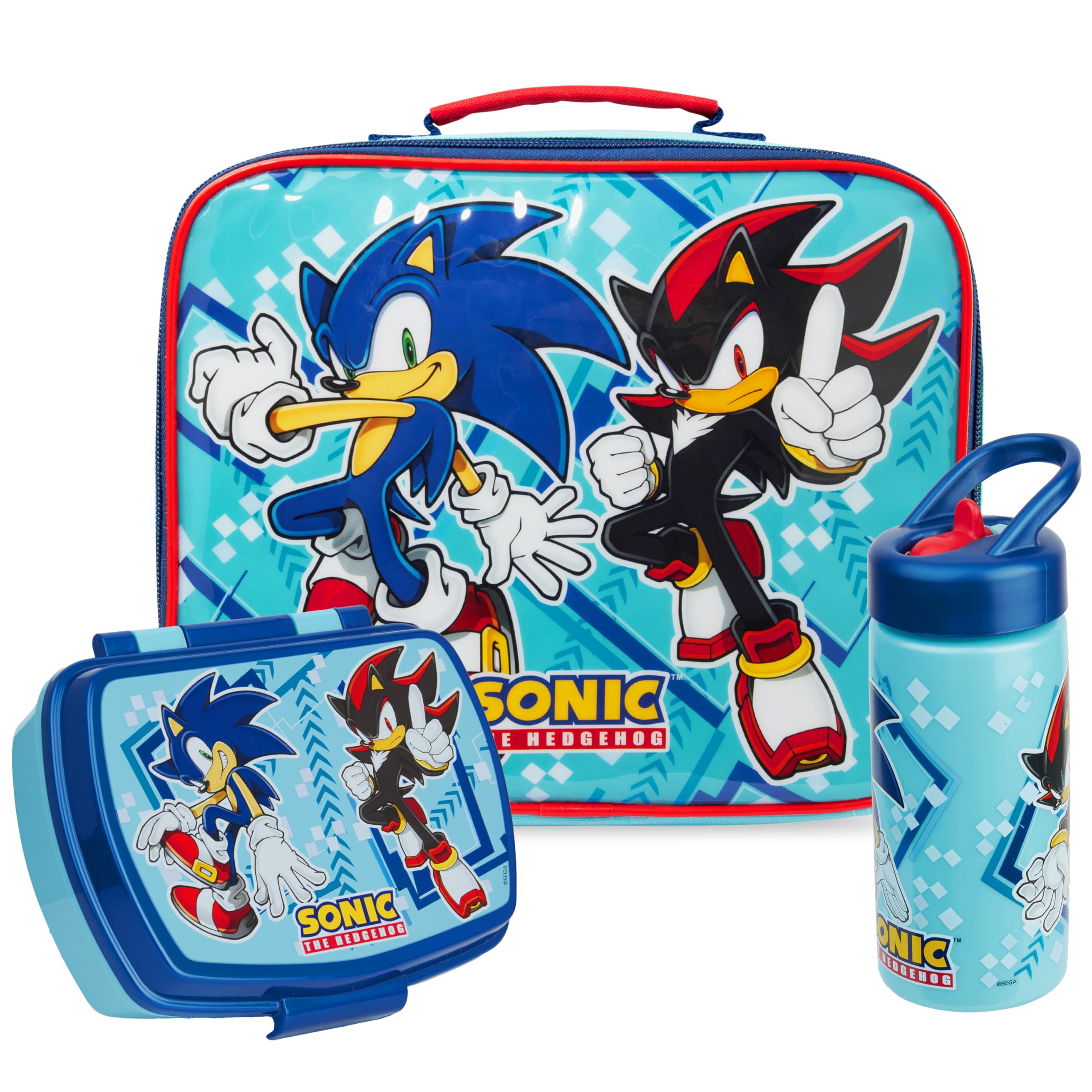 Get Trend Sonic front packaging showing bold character graphics and durable exterior benefit
