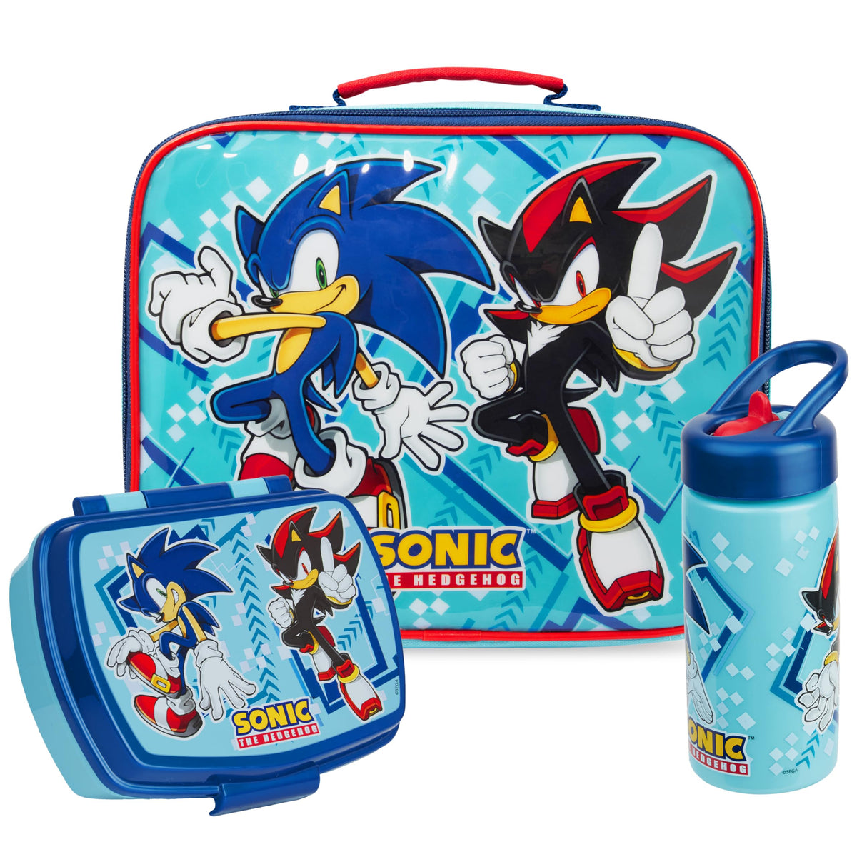 Get Trend Sonic front packaging showing bold character graphics and durable exterior benefit