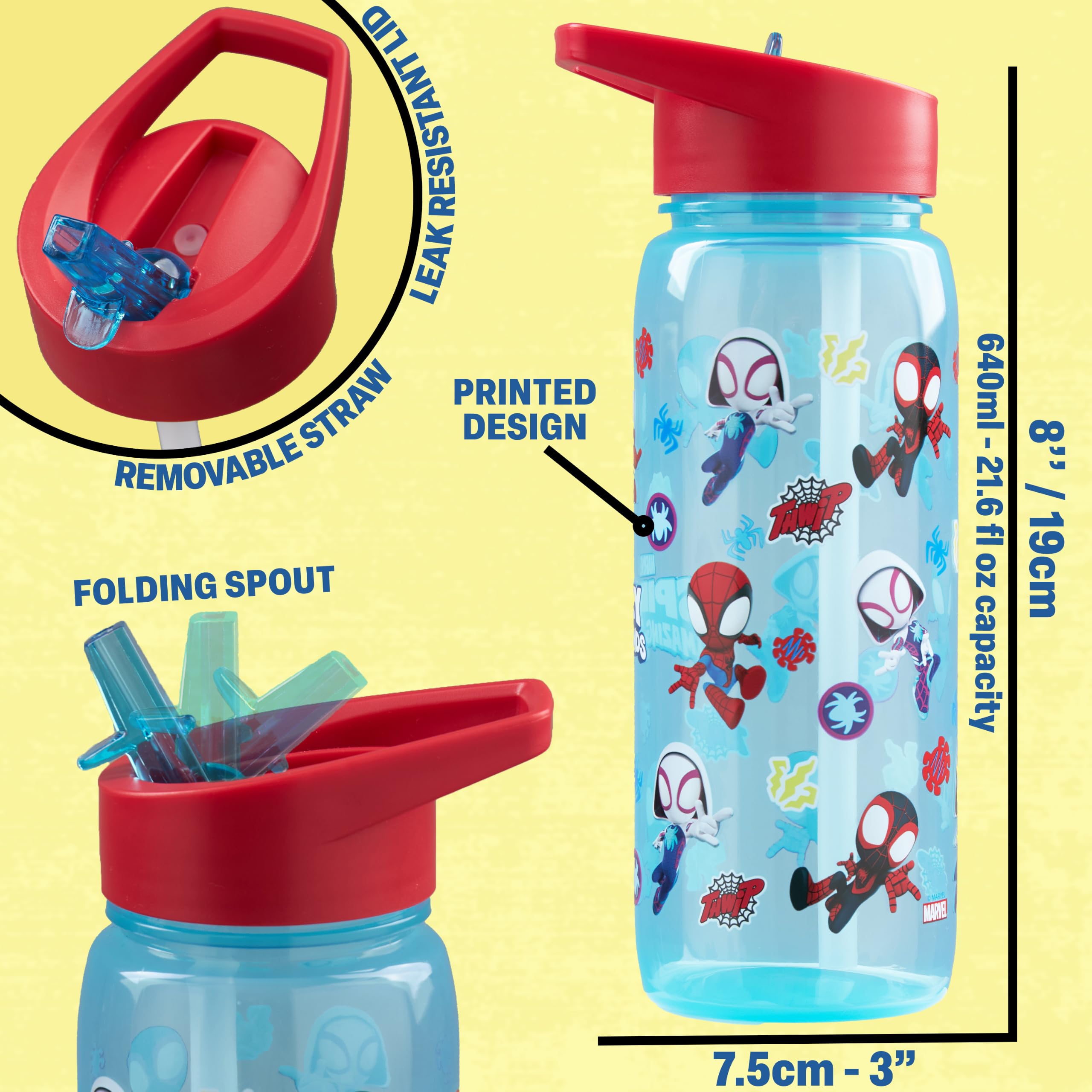 Get Trend Spidey set in use at school lowering lunchtime stress for parents and kids