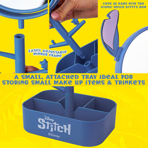 Get Trend Stitch mirror pegs holding bracelets and necklaces showing anti-tangle benefit