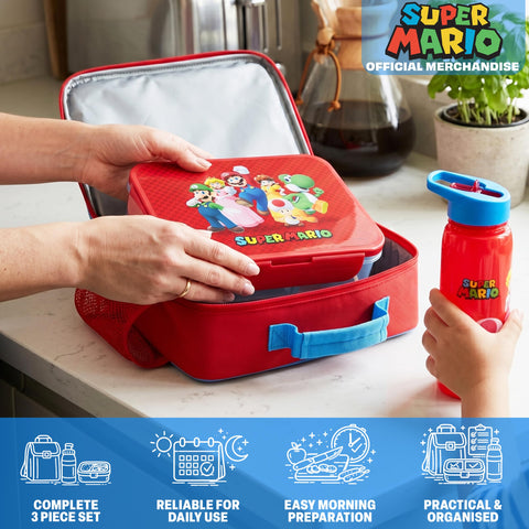 Get Trend close-up of bento box compartments showing secure snap-lock benefit