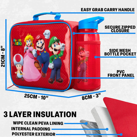 Get Trend insulated lunch bag interior showing PEVA lining for cooler food benefit