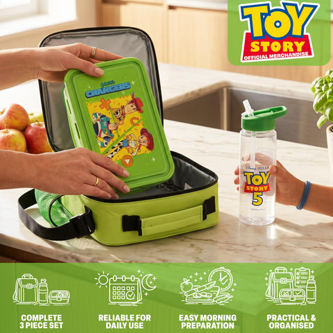 Get Trend Toy Story BPA-free water bottle close-up with straw benefit