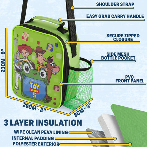 Get Trend Toy Story insulated PEVA lining interior for temperature control
