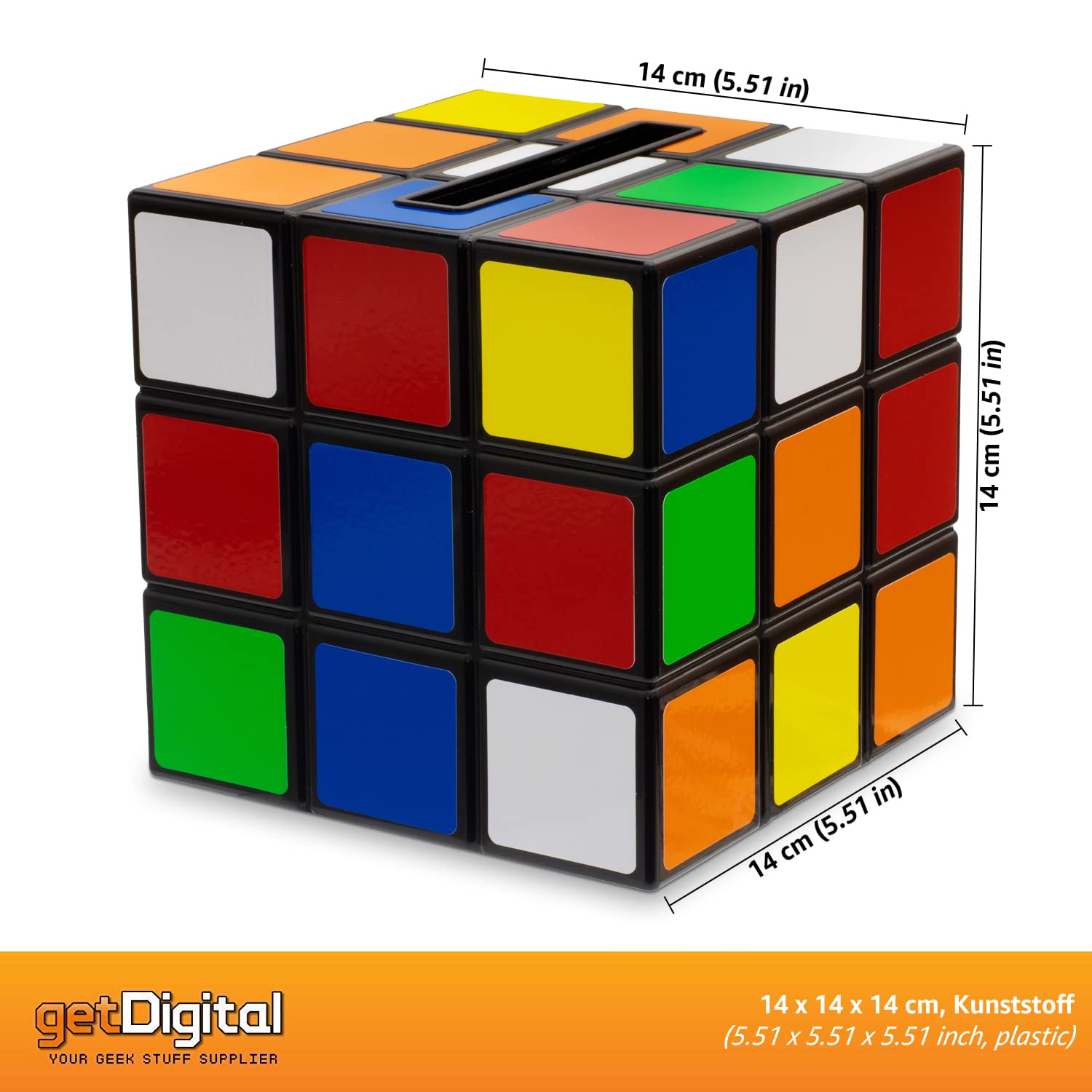 getDigital magic cube lifestyle on coffee table adding playful decor benefit