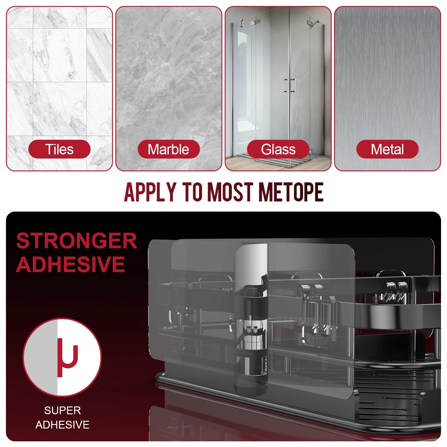 Getsrichfc lifestyle bathroom setting showing tidy space and aesthetic benefit