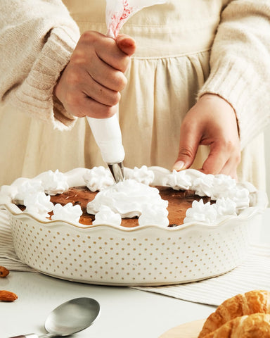 getstar pie pan in dishwasher rack illustrating dishwasher-safe cleanup convenience