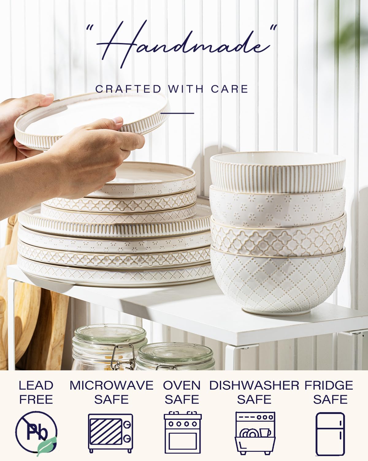 getstar stacked plates showing scale and space-saving storage benefit
