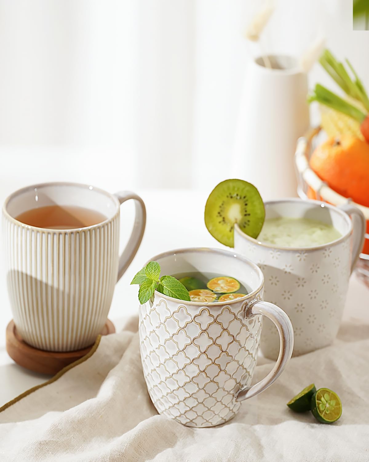 getstar lifestyle table setting with mugs showing coordinated décor and hosting benefit
