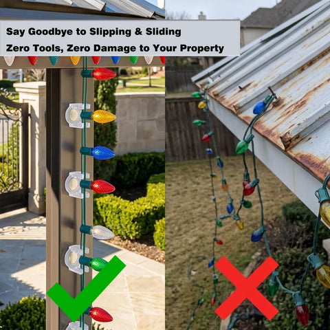 GFQHF clip attached to a standing seam metal roof protecting finish and grip