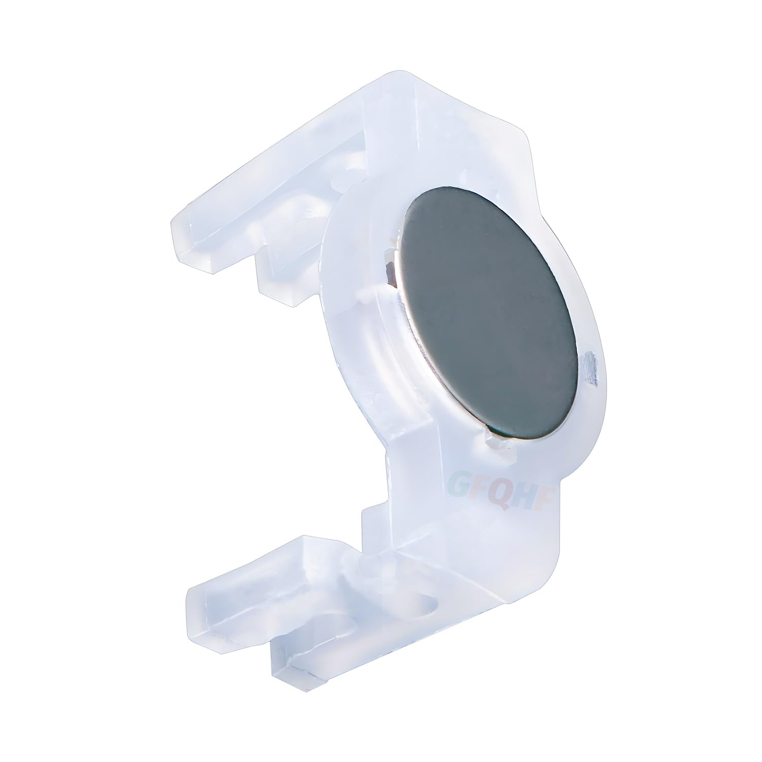 GFQHF front box of 50 magnetic light clips showing quantity and packaging benefit