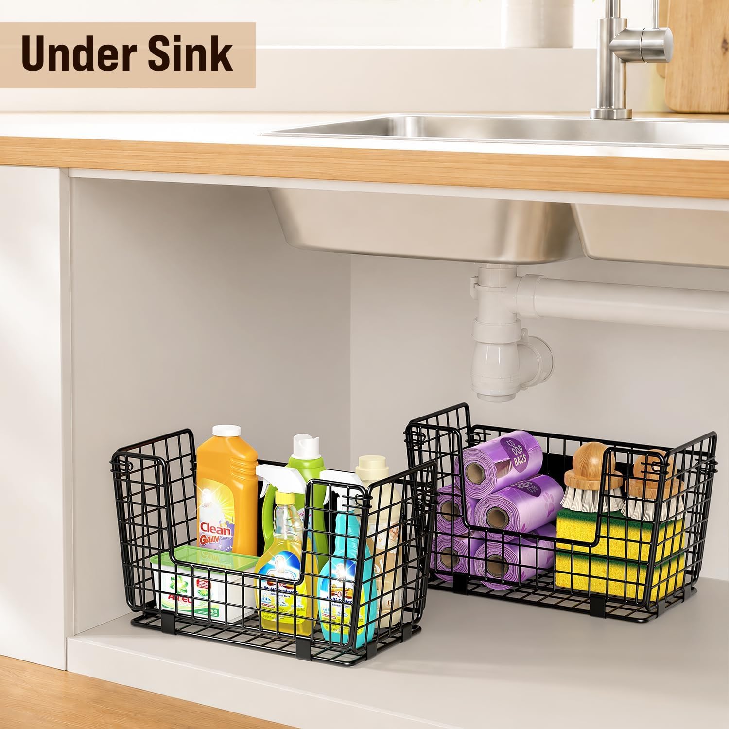 GGIU magnetic shelf installed in RV showing space-saving travel storage advantage