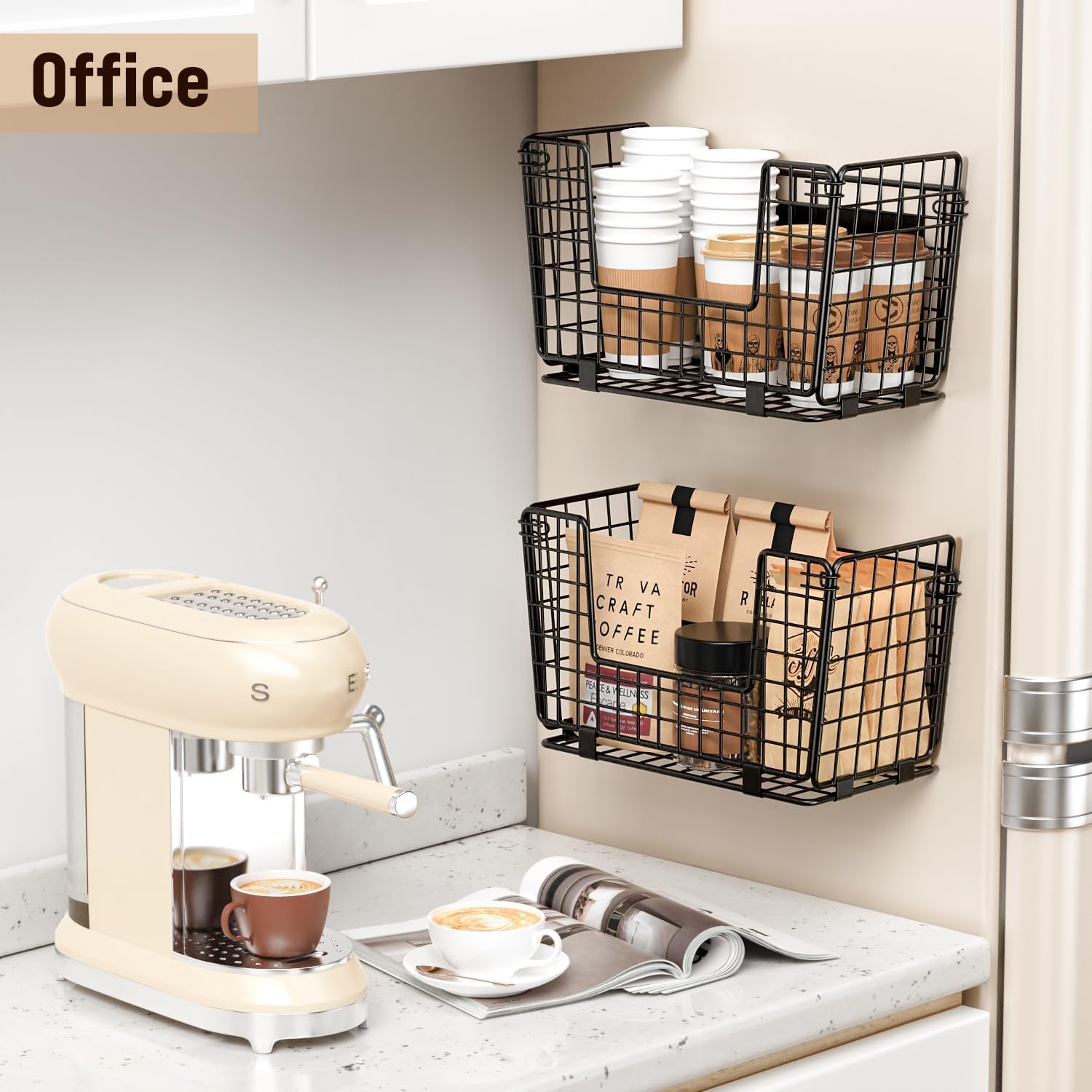 GGIU pantry lifestyle shot showing organized snacks and faster meal prep benefit