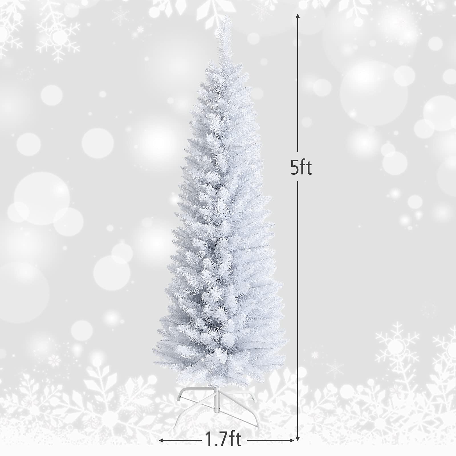 GIANTEX tree folded and packed illustrating easy storage and portability