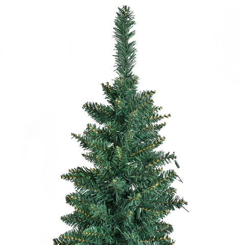 GIANTEX tree placed in a corner living room maximizing space and holiday style