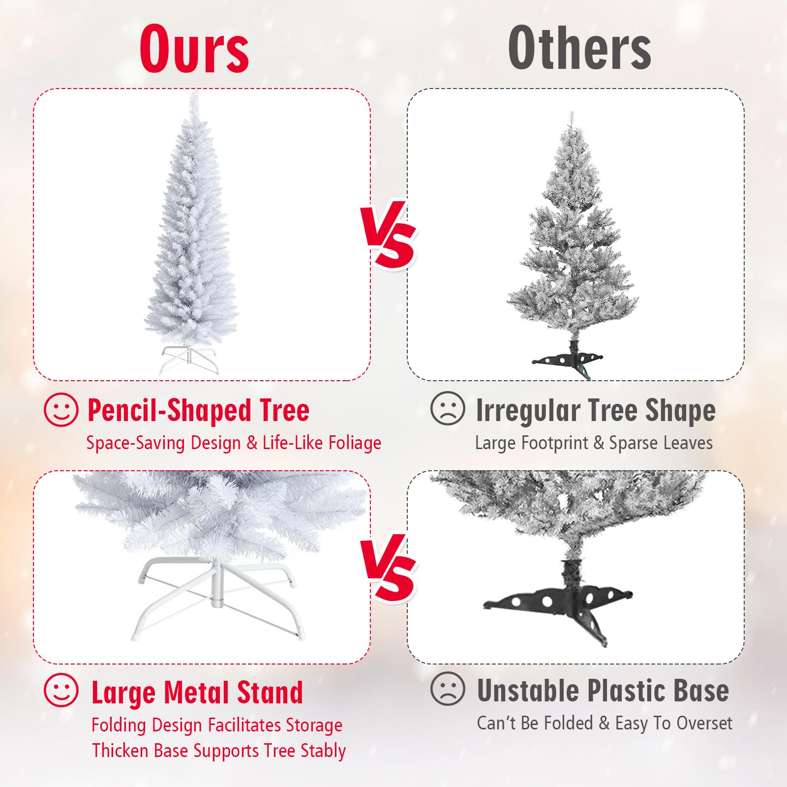 GIANTEX tree placed in a corner demonstrating space-saving benefit