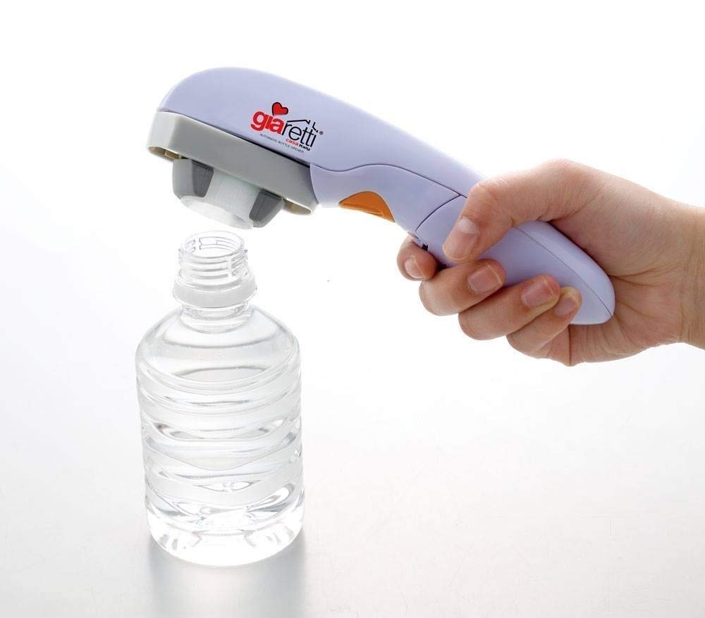 Giaretti LA CASA front view showing compact opener and easy one-button use benefit