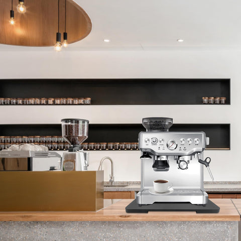 GIASSVIO on kitchen counter showing organized tidy coffee station