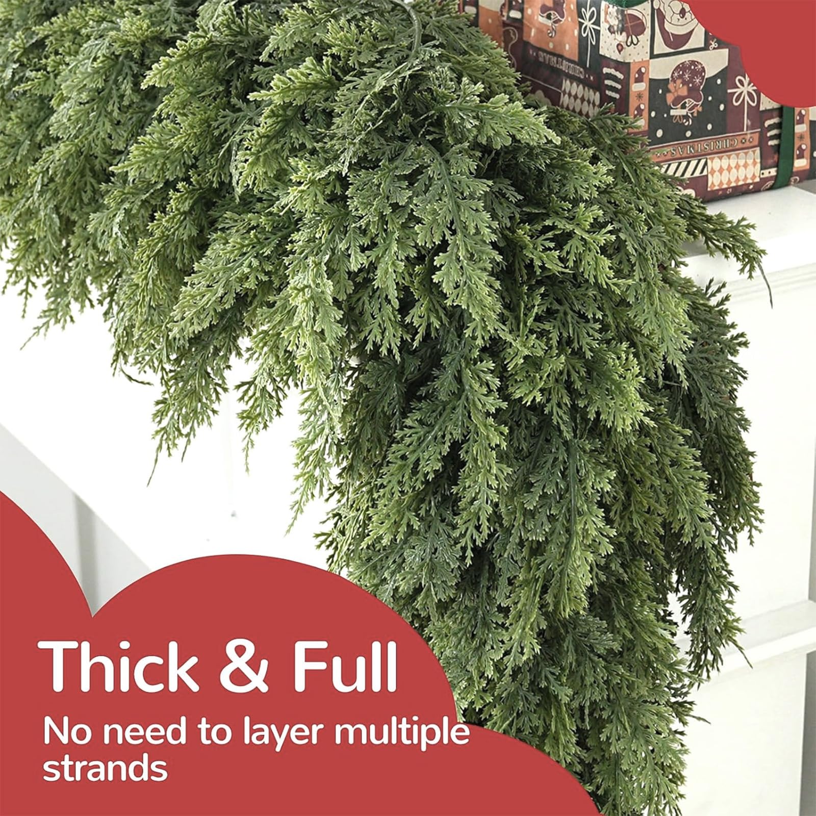 GIAUMA close-up of branch tips shows lifelike texture and fullness