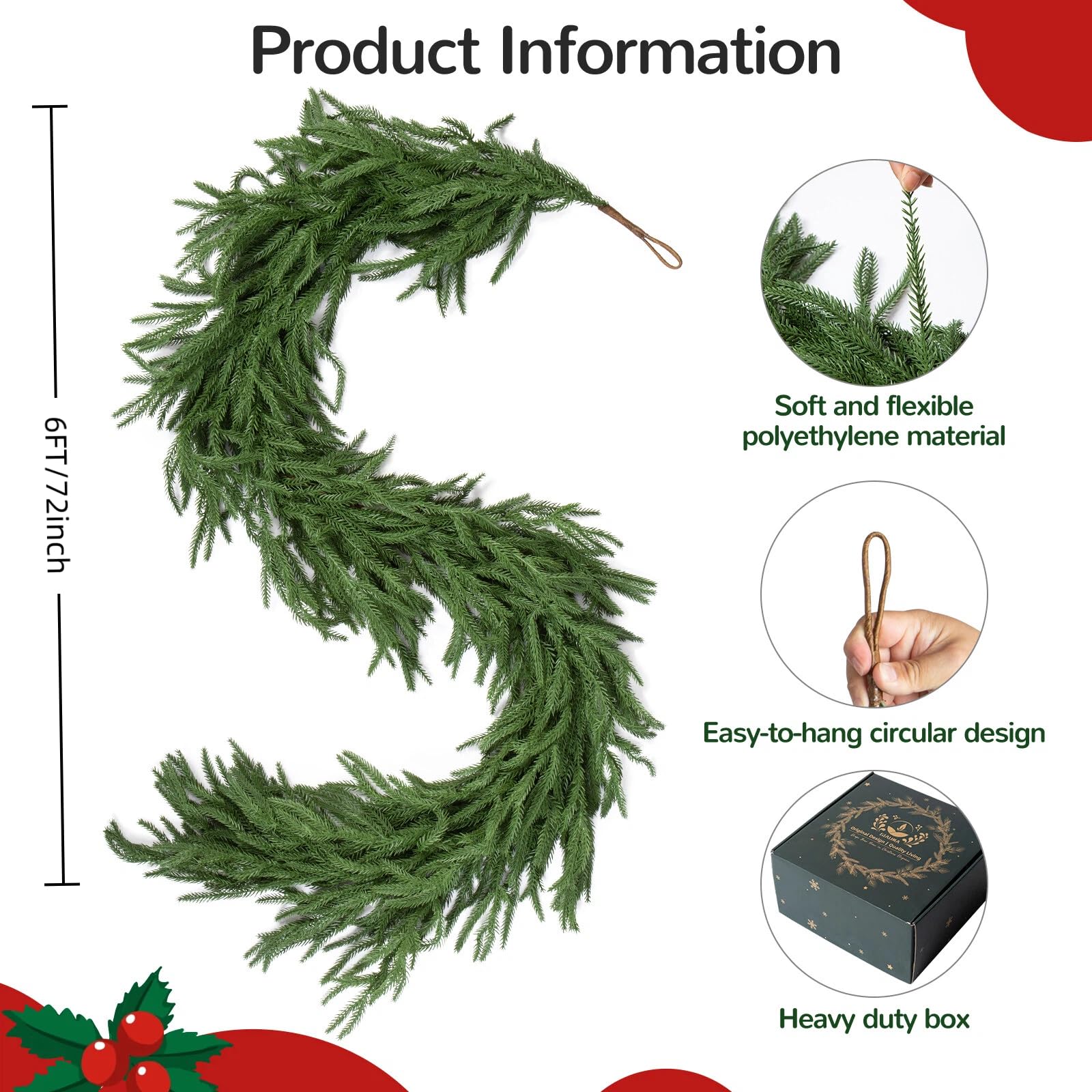 GIAUMA table centerpiece arrangement, adds festive tabletop impact