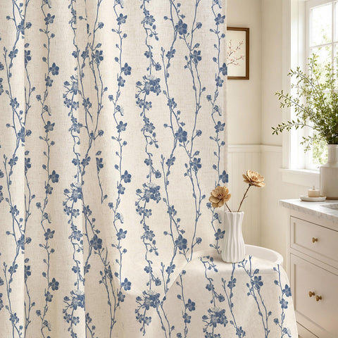 Gibelle close-up texture showing linen-cotton weave and tactile depth