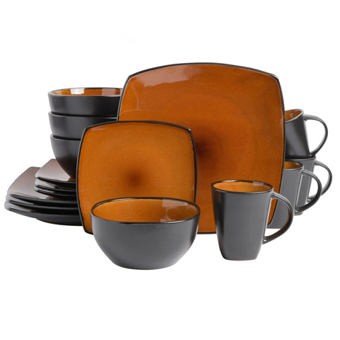 Gibson Elite front-packaging showing complete 16-piece amber set and gifting appeal