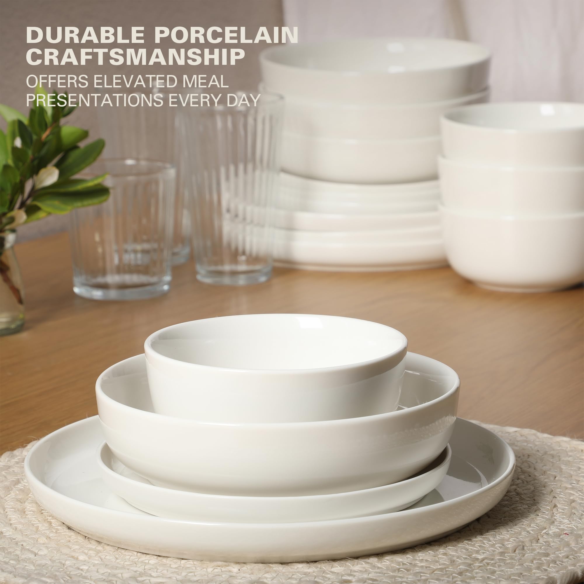 Gibson Home Oslo set arranged on table offering elegant everyday presentation