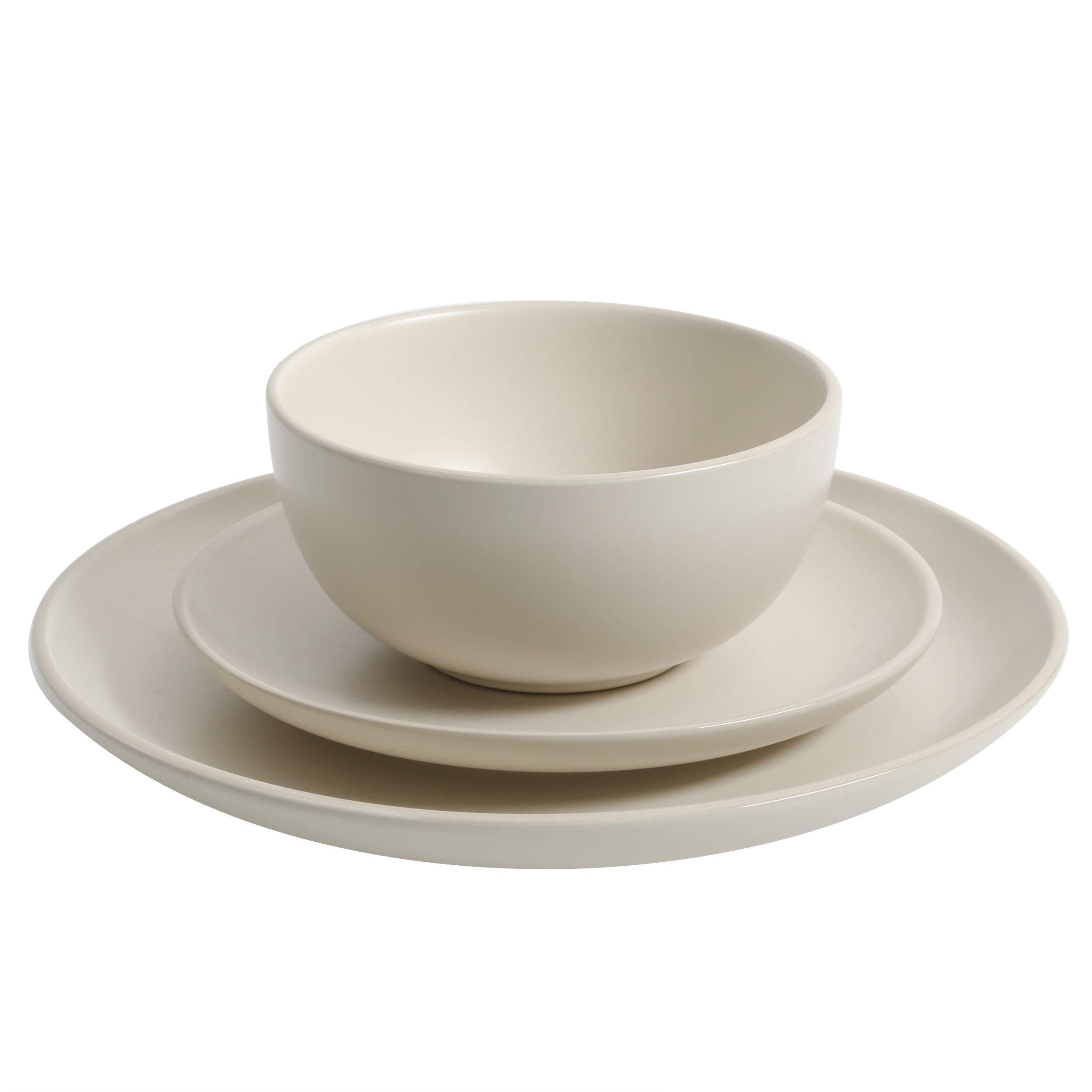 Gibson Home bowl filled with soup demonstrating practical microwave-safe reheating advantage