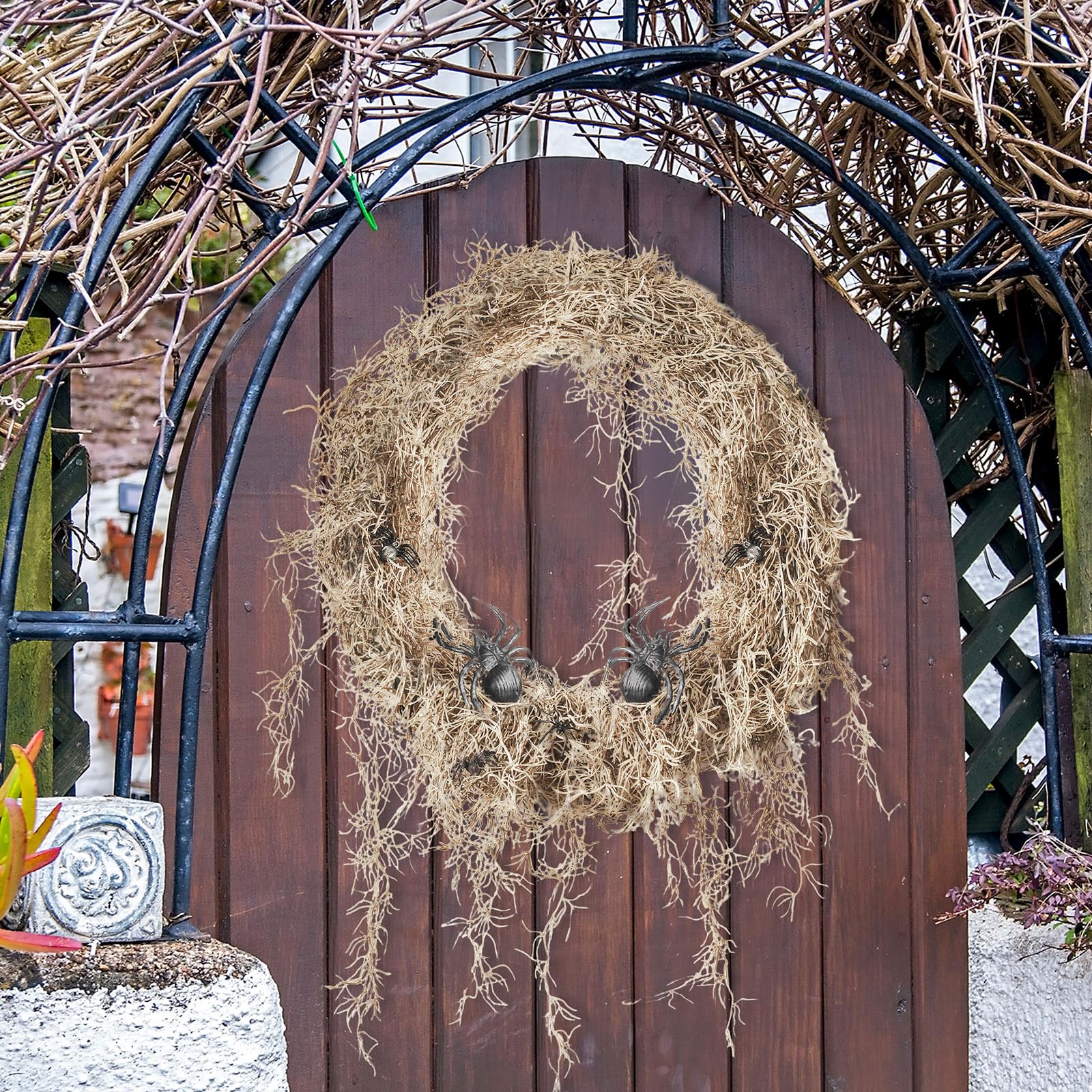 Giegxin moss styled in a planter adding volume and natural appeal