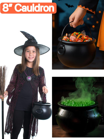 GiftExpress large cauldron filled with candy for easy party serving