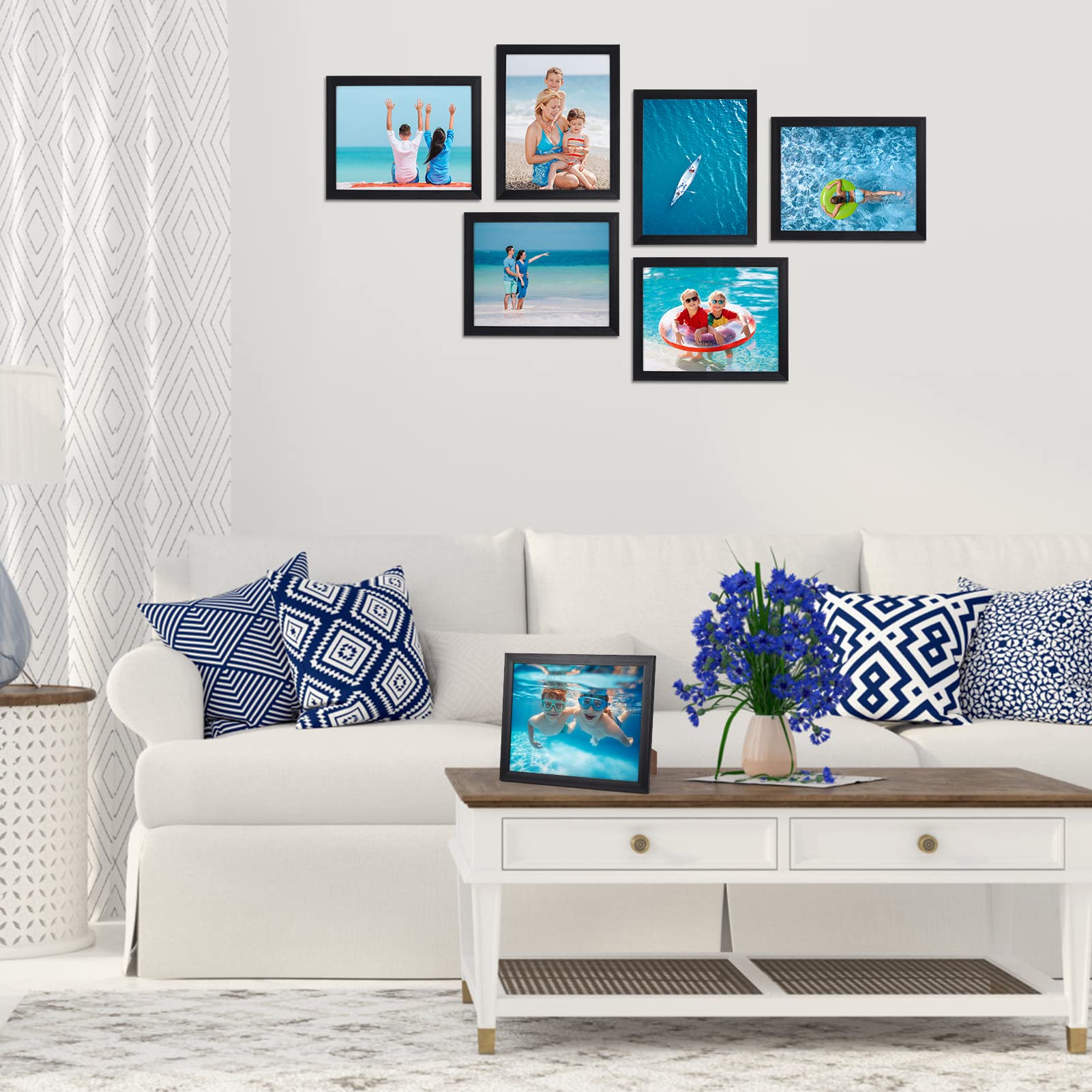 Giftgarden frame held in hand showing size and lightweight benefit