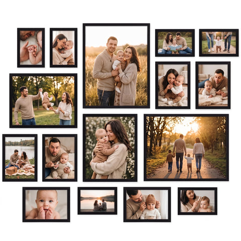 Giftgarden front packaging showing all 16 frames and organized contents benefit: ready-to-use set