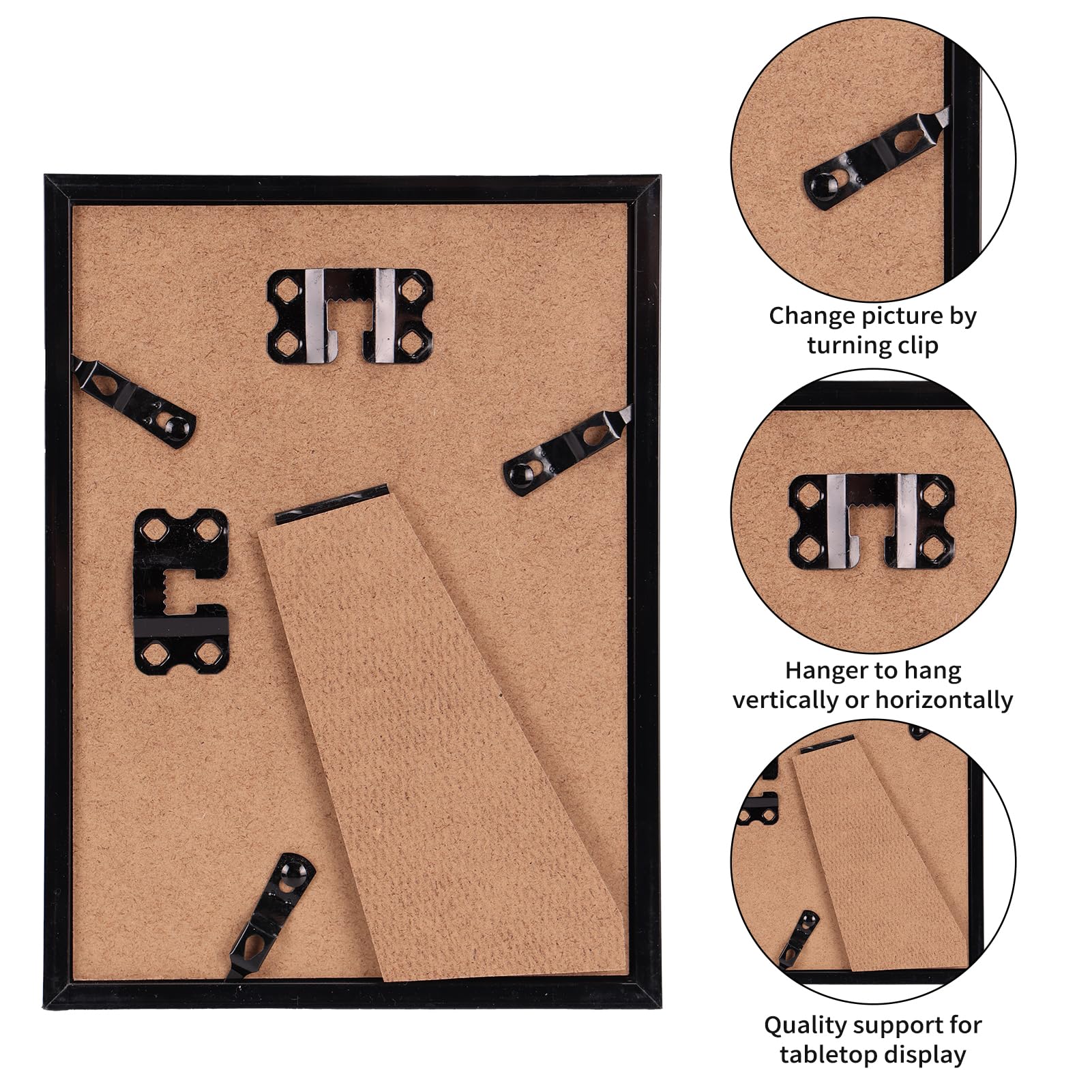 Giftgarden frames styled in living room showing decor integration benefit: elevates space
