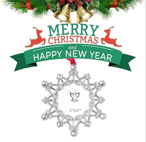GIFTIO three ornaments hanging on Christmas tree creating festive warmth