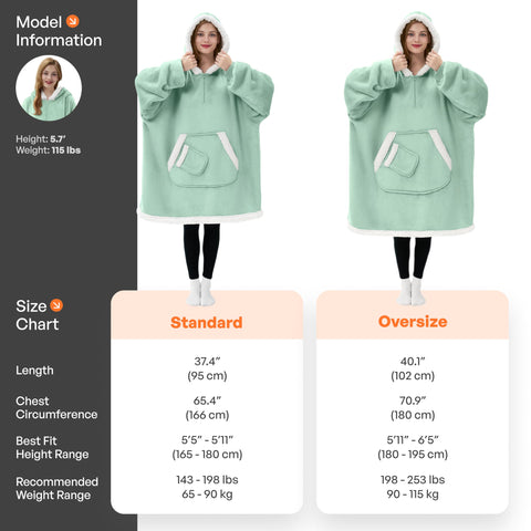 Giggling Getup back view with hood up showing cozy head coverage and relaxed silhouette